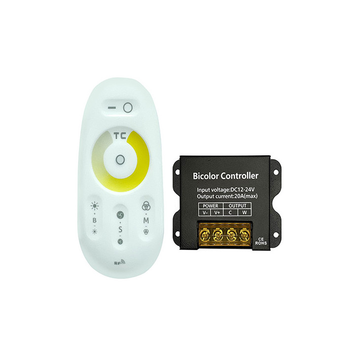 TÉLÉCOMMANDE CCT RF 12/24V DC 10A*2CH