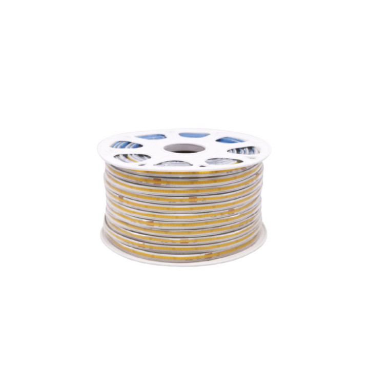 BARRETTE LED CONNECT - ANYWAY 220V COB 360LED/M 10W/M 850LM/M 10cm - CUT 3000K - 50M/ROULEAU