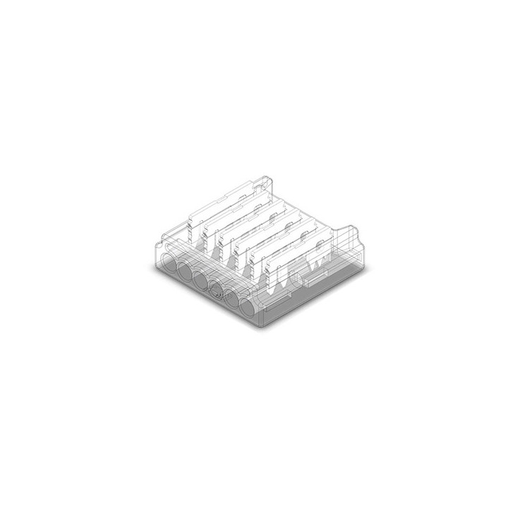 12mm 6PIN SMD STRIP, FASTEN CONNECTOR STRIP TO WIRE