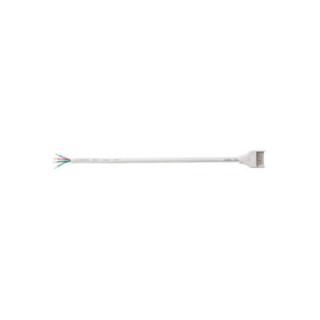 CONNECTEUR ETANCHE avec 15cm 4 FILS SMD 10mm PCB 4PIN(RGB)