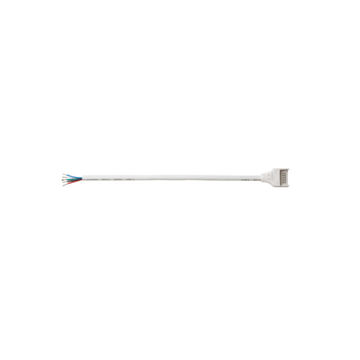 CONNECTEUR ETANCHE avec 15cm 5 FILS SMD 10mm PCB 5PIN(RGBW)