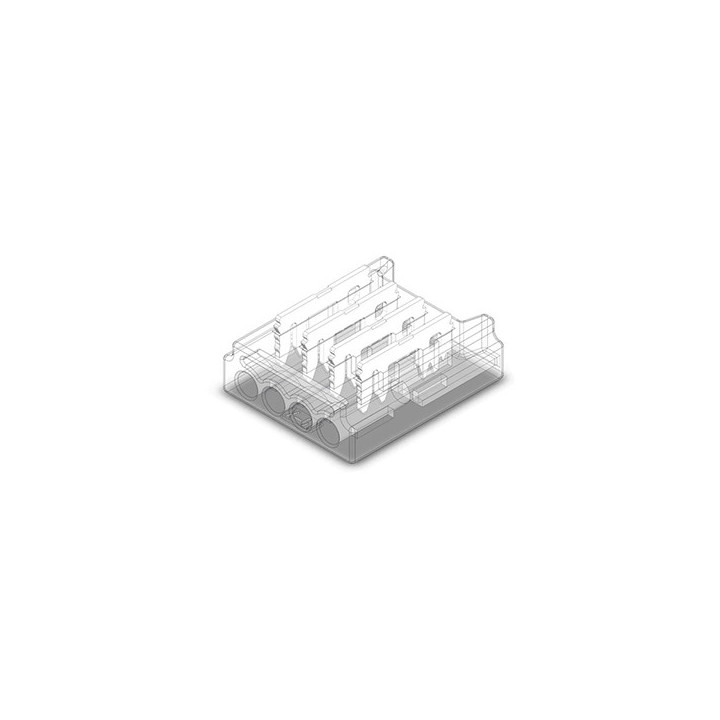 10mm 4PIN SMD STRIP, FASTEN CONNECTOR STRIP TO WIRE
