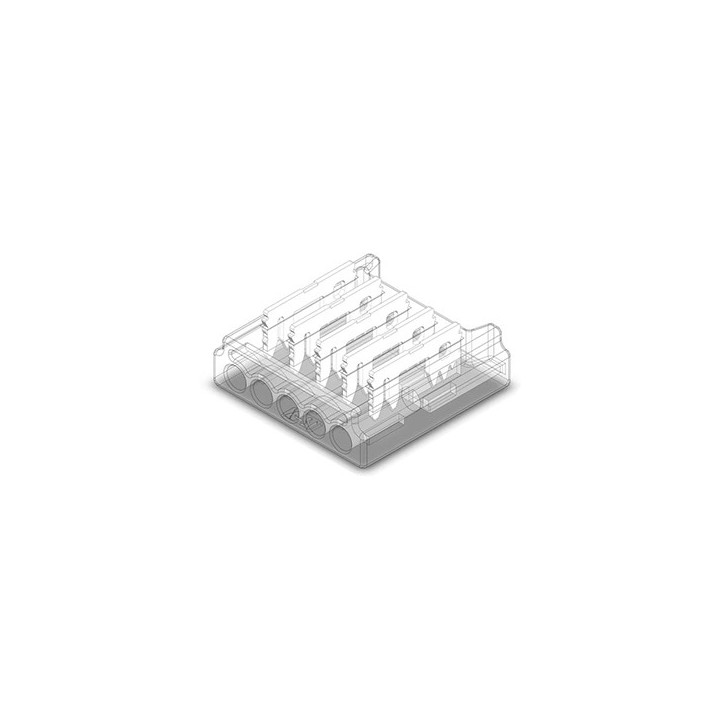 12mm 5PIN SMD STRIP, FASTEN CONNECTOR STRIP TO WIRE