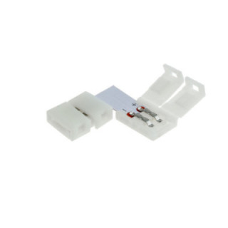 CONNECTEUR D'ANGLE pour BANDE de LED 3528 8mm