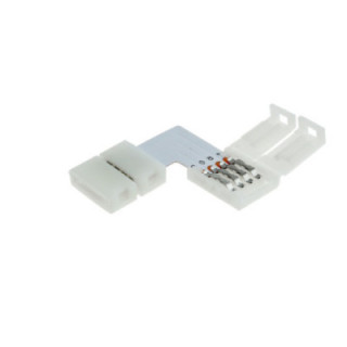 CONNECTEUR D'ANGLE pour BANDE de LED RGB 10mm