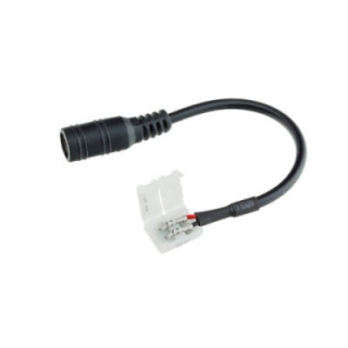 CONNECTEUR FLEXIBLE pour BANDE LED 3528 DC FEMELLE