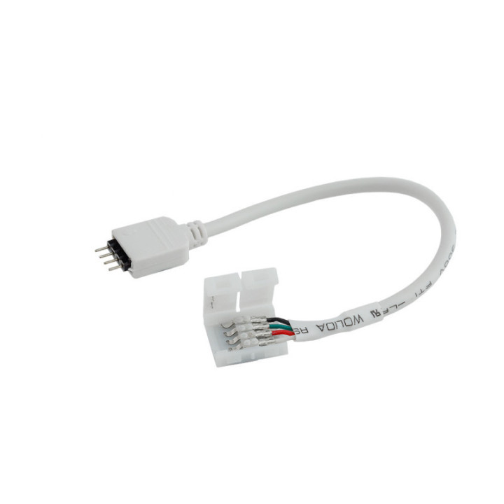 CONNECTEUR FLEXIBLE pour BANDE de LED RGB