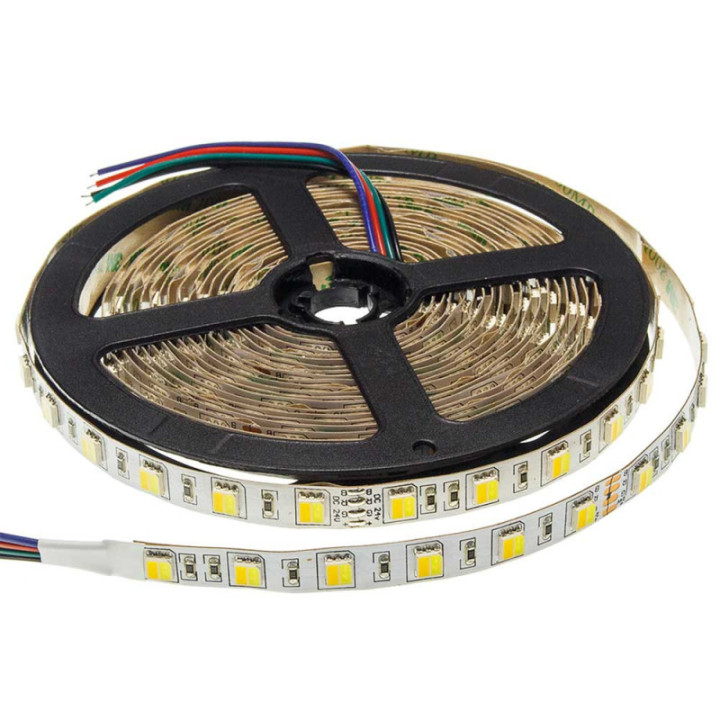 BANDE LED 5025 60L/M 24V 10mm 16W/M 800LM/M 3000K - 6000K IP20