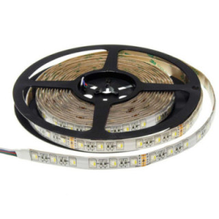 BANDE LED RGBWW 60L/M 12V 12MM 16W/M 1600LM/M IP65