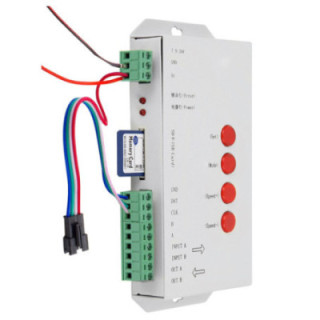 CONTRÔLEUR DE BANDE LED DIGITAL DC5-24V CARTE SD
