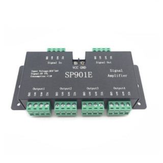 AMPLIFICATEUR DC5-24V 2X4 8 GROUPE SIGNAL SPI