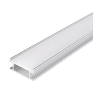 PROFIL ALUMINIUM POUR BANDE LED GRISE L 2m