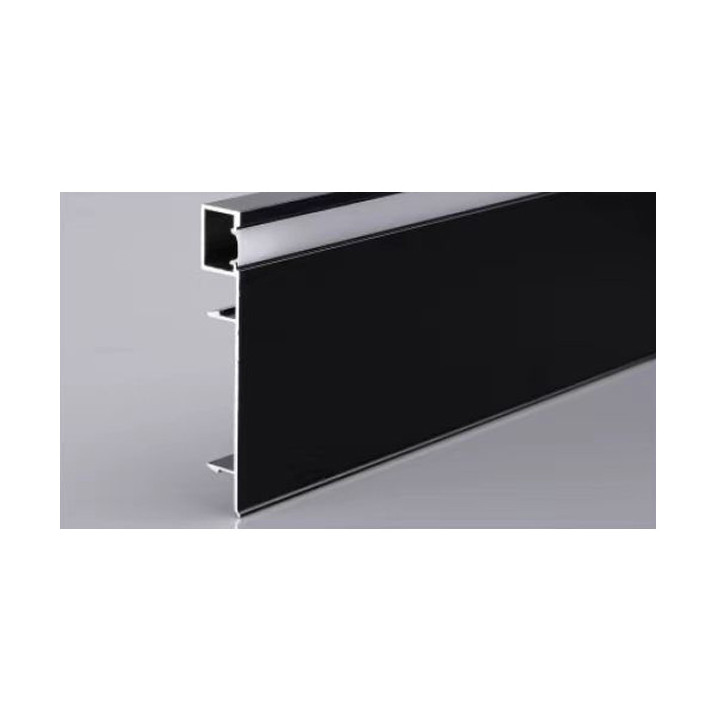 PROFIL ALUMINIUM POUR SOL NOIR L 2M