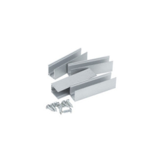 LED FLEX-NEON CANAL ALUMINIUM AVEC 2 VIS, 5CM COULEUR UNIQUE