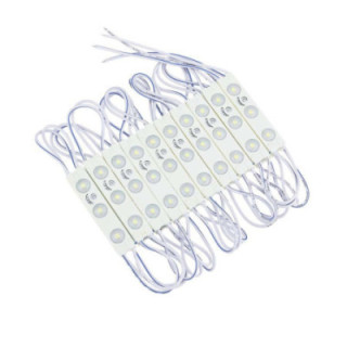 LED LENS MODULE 3 2835 160° DC12V 0.72W 58*12mm IP65 7000K