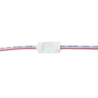 MODULE LED 3 3014 DC12V 120° 0.36W 18*8*2.9mm IP65 ROUGE