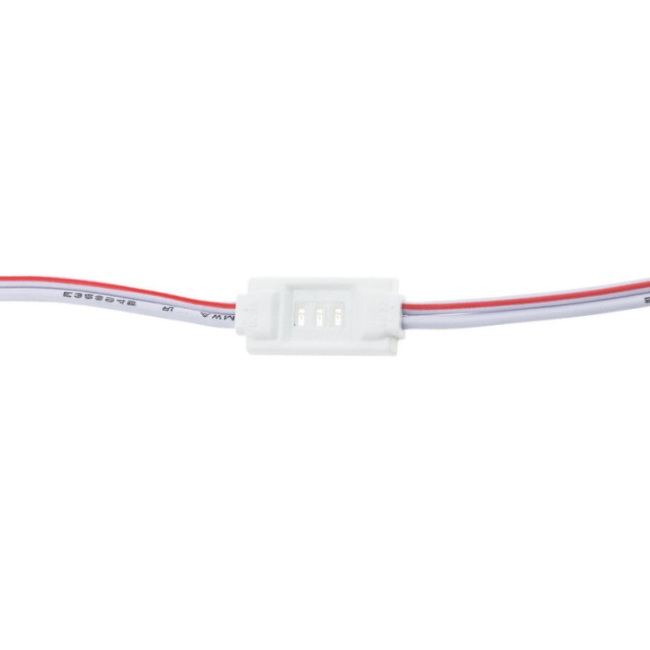 MODULE LED 3 3014 DC12V 120° 0.36W 18*8*2.9mm IP65 VERT
