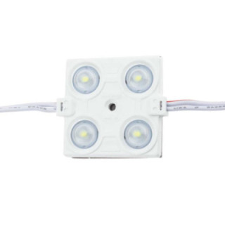 LED LENS MODULE 4 2835 160° DC12V 2.4W IP65 7000K 43*38*6.5mm