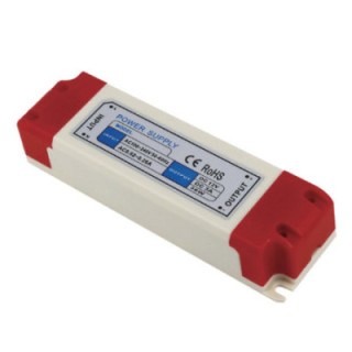 BOÎTIER PLASTIQUE LED ALIMENTATION 36W 12V/3A - GARANTIE 3 ANS