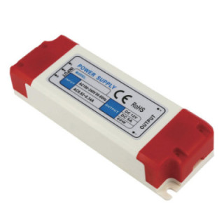 BOÎTIER PLASTIQUE LED ALIMENTATION 60W 12V/5A - GARANTIE 3 ANS