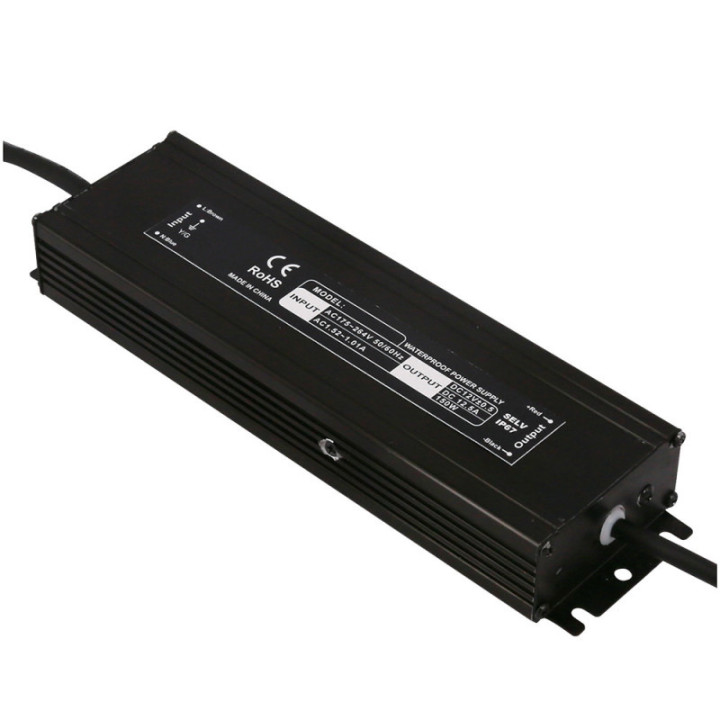 ALIMENTATION LED ÉTANCHE IP67 100W 12V/8.4A - GARANTIE 3 ANS