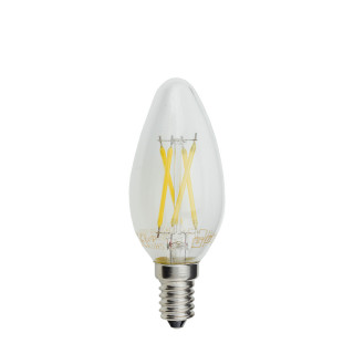 BOUGIE LED C35 4W 400LM E14 175-265V 4500K FILAMENT