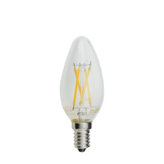BOUGIE LED C35 4W 400LM E14 175-265V 2700K FILAMENT