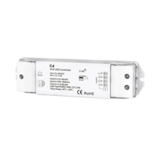 LED RGB/RGBW CONTROLLER 4CH 4*300mA C4 CONSTANT CURRENT