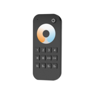 TÉLÉCOMMANDE LED 3000-6000K 4 ZONES RF 2.4G RT7