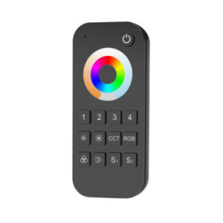 TÉLÉCOMMANDE DE TEMPÉRATURE RGB+COLOUR RT10 4 ZONES - NOIR