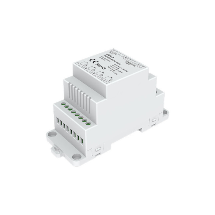 RÉPÉTEUR DE PUISSANCE EV4-D 12-24VDC 5A*4CH MAX20A 240W/480W (12V/24V) 3KV ISOLATION