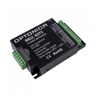 RÉPÉTEUR DE PUISSANCE 12-24VDC 5A*CH, MAX 25A 300W/600W(12V/24V)