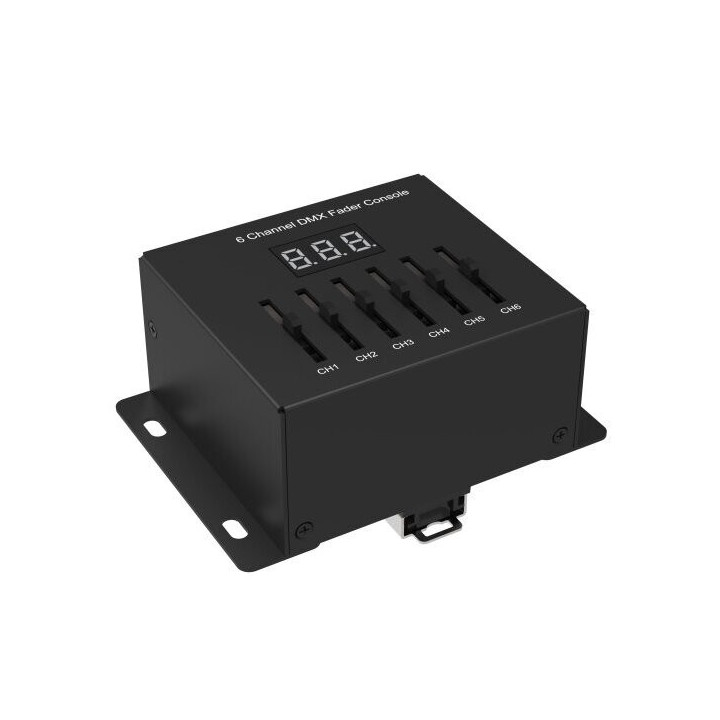 6CH DMX512 5-12VDC OU 3*AAA 10mA