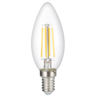 BOUGIE LED C35 6W 730LM E14 220-240V 2700K FILAMENT