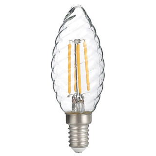 BOUGIE TWIST LED C35 4W 400LM E14 220-240V 2700K - FILAMENT