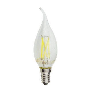 BOUGIE LED C35 4W 400LM E14 175-265V 6000K - TIP FILAMENT