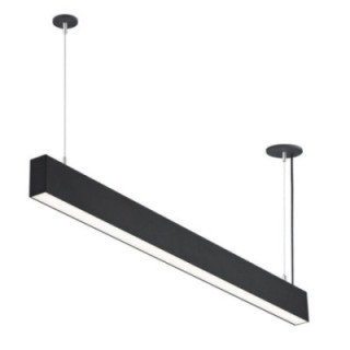 SUSPENSION LINÉAIRE À LED LINKABLE 50W AC200-240V BLACK BODY 4000K UGR19