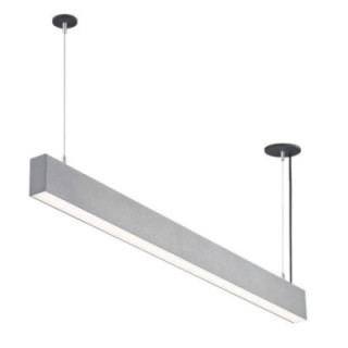 SUSPENSION LINÉAIRE À LED 50W AC200-240V SILVER BODY 4000K UGR19