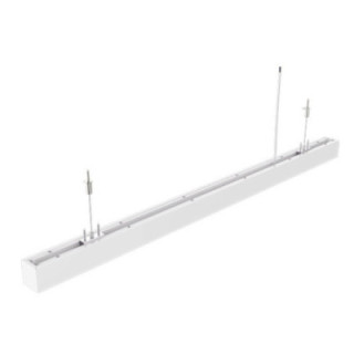 LUMINAIRES SUSPENDUS LINÉAIRES À LED 40W AC200-240V CORPS BLANC 4000K - 3 ANS DE GARANTIE