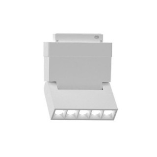 LED MAGNÉTIQUE PLIABLE DC48V 5-HEADS 10W 3000K - M35