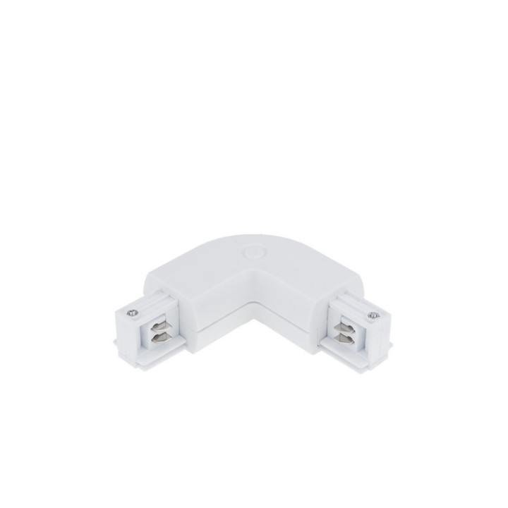 CONNECTEUR EN L BLANC