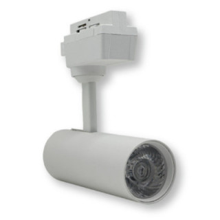 LED TRACK LIGHT 12W 220V BRIDGELUX COB CHIP 1200LM 2700K WHITE BODY