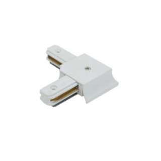 CONNECTEUR POUR SYSTÈME DE RAIL ANGLE BLANC
