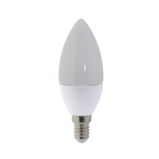 BOUGIE LED E14 C37 6W 480LM RA 80 175-265V 4500K