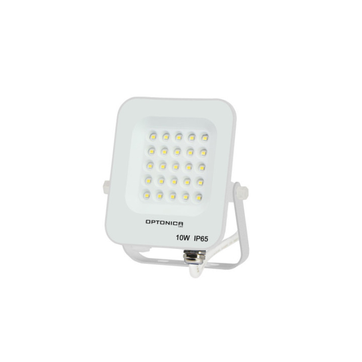 LED SMD FLOODLIGHT WHITE 10W 900LM AC220-240V 90° IP65 6000K