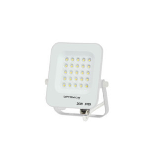 LED SMD FLOODLIGHT WHITE 20W 1800LM AC220-240V 90° IP65 6000K