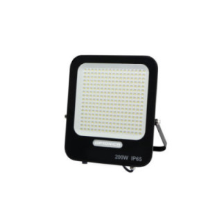 LED SMD FLOODLIGHT BLACK 200W 18000LM AC220-240V 90° IP65 4500K