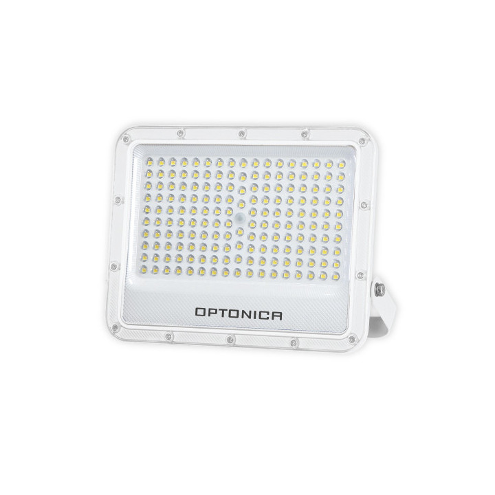 LED SMD FLOODLIGHT WHITE 100W 100lm/W AC180-265V 90° IP65 3000K - 100cm CABLE