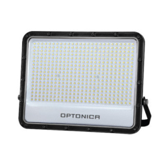 LED SMD FLOODLIGHT BLACK 300W 140lm/W AC180-265V 90° IP65 6000K - 100cm CABLE