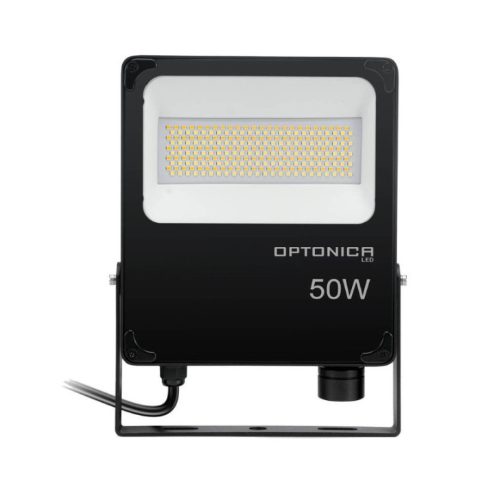 LED SMD FLOODLIGHT 50W AC200277V IP66 100LMW PF0.9 CCT CHANGING WITH BREATH PLUG